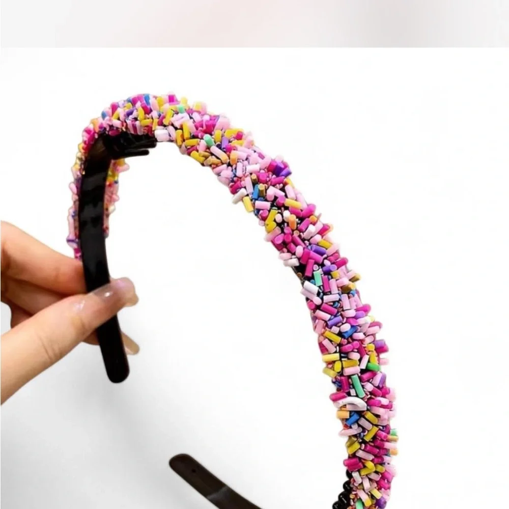 Colorful Sprinkle Headband | Playful Confetti Style Hair Accessory‎